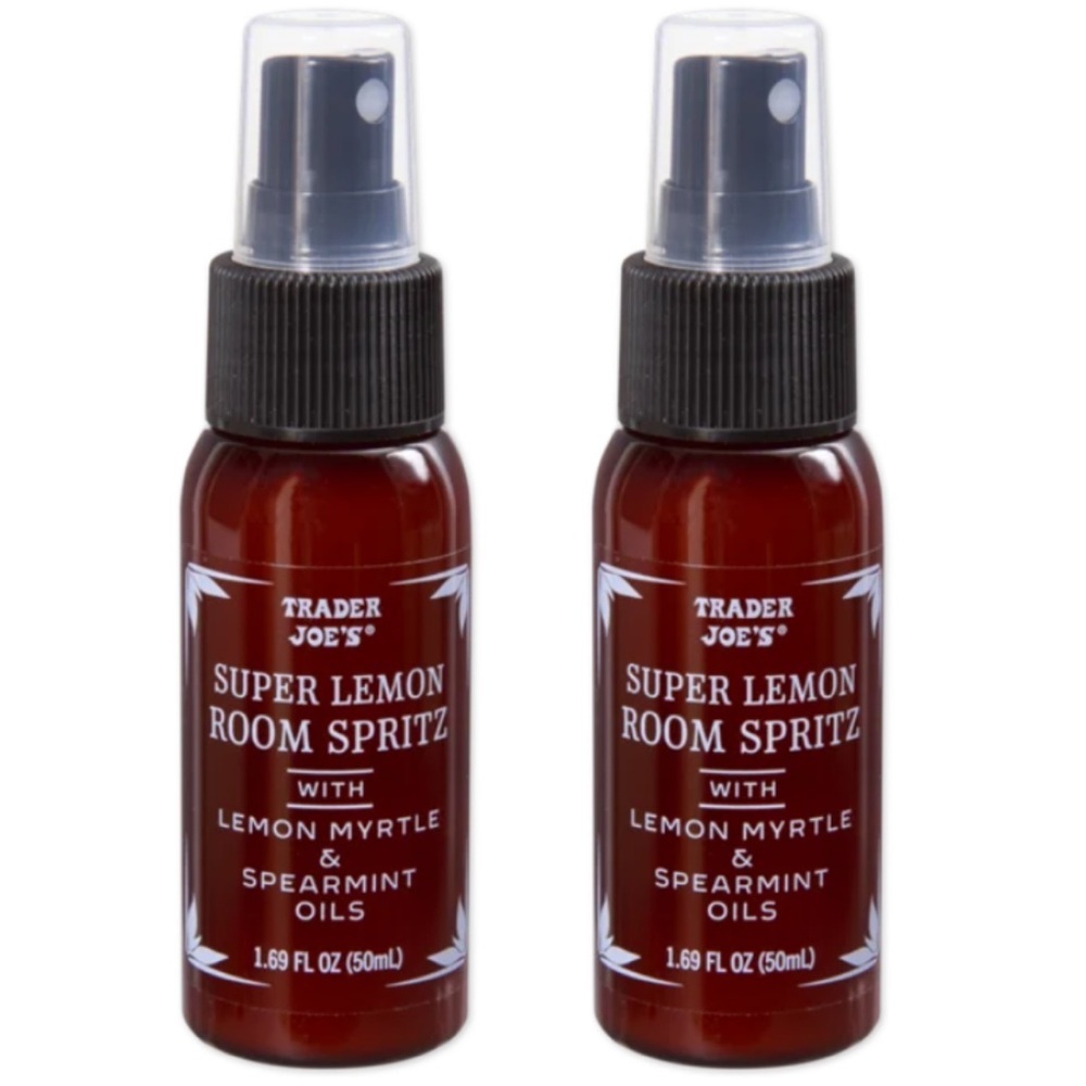 $7❤️‍🔥 LAST 1! Trader Joe's Super Lemon Room Spritz 2PK 🍋 NEW Air Freshener